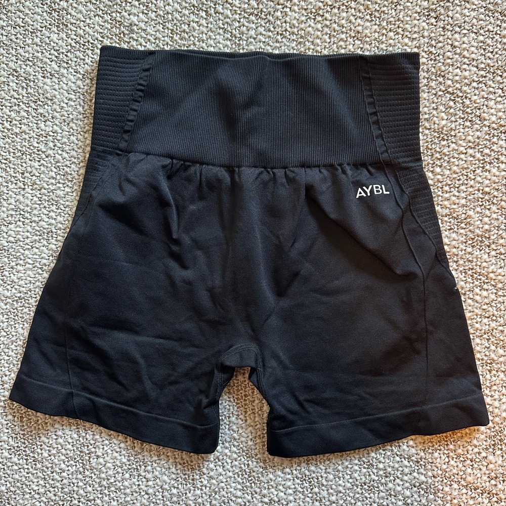 AYBL Black Bike Shorts